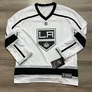 Los Angeles Kings Fanatics White NHL Hockey Jersey Boys Youth L/XL - Picture 1 of 6
