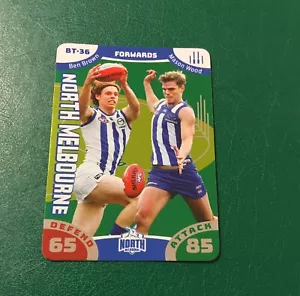 Australia 2019 AFL Battle Teams Ben Brown & Mason Wood North Melbourne - Bild 1 von 2