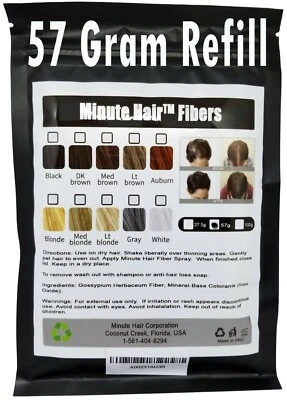 Keratin Style Minute Hair Fibers 👉 LARGER SIZE 57g REFILL BAG ✅ SPECIAL PRICE ✅ - Image 1 of 4