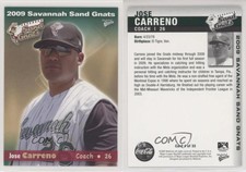 2009 MultiAd Sports Savannah Sand Gnats Jose Carreno #4