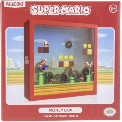 Nintendo Super Mario Bros Arcade Coin Bank Money Box Video Game Merch LICENSED - Image 1 of 4