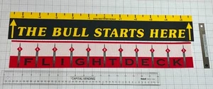 Dart Board Throw Line Markers - yellow or red - free shipping - Picture 1 of 5