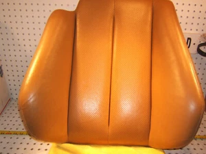 Mercedes Early R129 SL front R seat PALOMINO back Genuine 1 Cover inner pad,T#1 - Picture 1 of 12