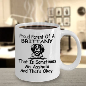 Brittany Spaniel Dog,Brittany Wiegref,Epagneul Breton,Brittany,Brittanys,Mug,Cup - Picture 1 of 5