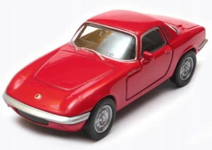 Welly 1965 Lotus Elan Red 1:34 1:39 Scales 4.5 Inch Car US IMPORT DUTIES PAID - Picture 1 of 10