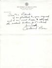 William C. Race Autographed Handwritten Letter Pianist U Of Texas Of Austin D.99