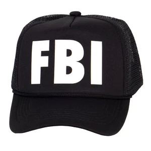 Top Headwear Men's Law Costume Cosplay Trucker Hat - Snapback Cap - Picture 1 of 17
