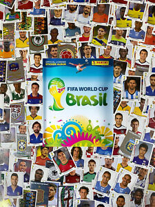 Figurine Panini World Cup 2014 Stickers WC Brasil 2014 a scelta 1/202