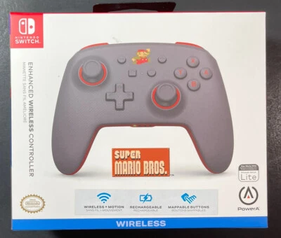 Official Nintendo Switch Enhanced Wireless Controller [ Dungeon Jump Mario ] NEW - Image 1 of 4