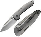 We Knife Co Ltd Trogon Frame Folding Knife 3.25" CPM-20CV Steel Blade Titanium
