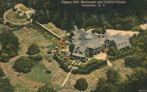 Tappan Hill Restaurant & Cocktail Lounge Tarrytown New York Vintage Postkarte - Bild 1 von 2