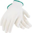 12 Pairs PRO-SAFE Seamless Knit White Nylon Inspection Gloves: Size 10 (X Large)