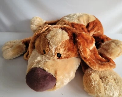 Commonwealth Large 26" Brown/Copper Floppy Plush Dog Stuffed Animal Pillow  - Image 1 of 4