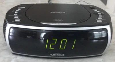 Jensen JCR-322 Dual Alarm Clock Stereo AM/FM Radio CD Player - Image 1 of 4