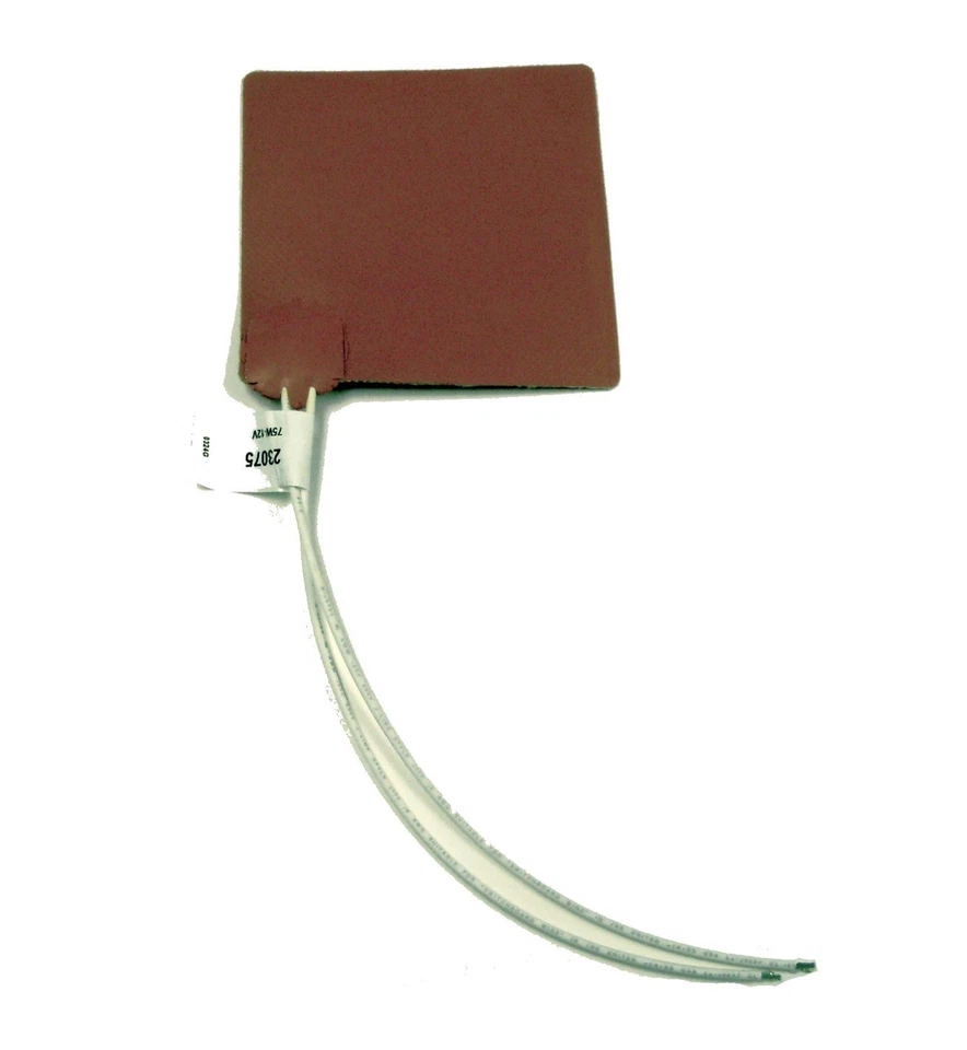 Kats Heaters 23075 Silicone Heat Pad 5 inch x 5 inch 75 Watt Fuel Filter Pad - Image 1 of 1