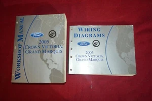 2005 Ford Crown Victoria Mercury Grand Marquis Dealer Shop Repair Manual WSVA - Picture 1 of 1