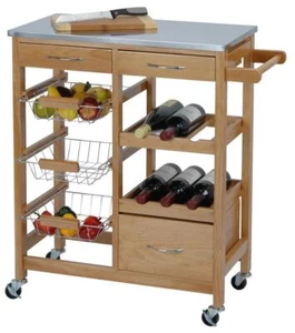 KITCHEN TROLLEY CA 66X36X84CM - Picture 1 of 1