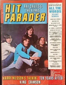 Hit Parader Magazine June 1970 Ten Years After Eric Mercury Kinks John Mayall - Picture 1 of 6
