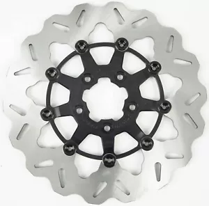 Rotor de freno delantero Galfer 11,8" estándar negro onda flotante (DF835CW-B) - Imagen 1 de 1