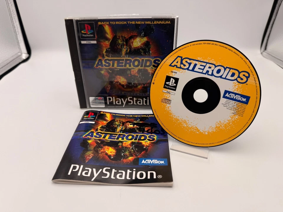 Asteroids (Sony PlayStation 1, 1998) Complete With Manual - Image 1 of 1