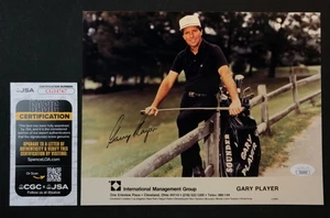 Gary Player Signed 8x10 Photograph JSA w/COA Pro Golfer PGA Grand Slam WGHF '74! - Picture 1 of 4