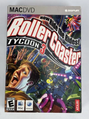 Roller Coaster Tycoon 3 PC Game for Mac by Aspyr 2005 - Image 1 of 4