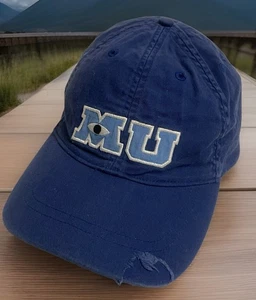 Gorra de béisbol azul envejecida MU Monstruos Pixar de los parques de Disney para adulto - Imagen 1 de 7