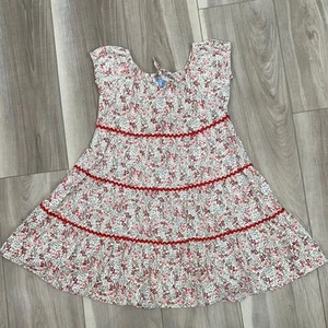 Bella bliss casual floral girls dress size 6 - Picture 1 of 5