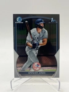 2023 BOWMAN CHROME SPENCER JONES RC #BCP-139 NY YANKEES 1ST - Picture 1 of 1