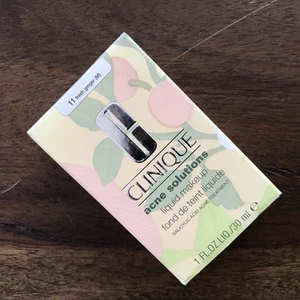 Clinique Acne Solutions Liquid Makeup 11 Fresh Ginger (M) 1 fl.oz Foundation - Picture 1 of 2