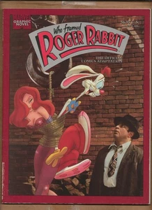 WHO FRAMED ROGER RABBIT 1ST MARVEL GRAPHIC NOVEL MOVIE ADAPTATION JESSICA - Picture 1 of 2