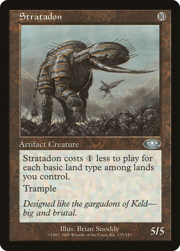 Stratadon #135 (Foil) (HP) Planeshift PLS Magic MTG - Image 1 of 1