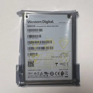 Western Digital SS530 800GB SAS 12Gb/s SSD P/N: 0P4031 Model: WUSTR6480ASS204 - Picture 1 of 1