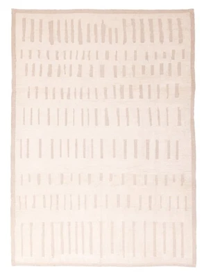 Alfombra tradicional de lana oriental anudada a mano de 7'10" x 10'6" Foto 1 de 4