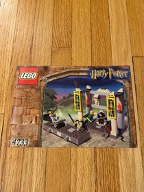 Lego Harry Potter The Dueling Club (4733) Instruction Booklet Only