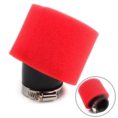 Motorcycle Air Filter For Off-road Riding Angled Connector Rubber Pipe - Image 1 of 4