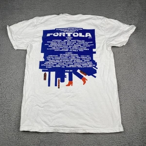 Portola Music Festival 2022 T-Shirt Mens Medium White Short Sleeve EDM - Picture 1 of 10