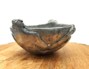 Carrol Boyes Signed Cast Aluminum/Pewter Bowl w/Two Figures South African Artist - Picture 1 of 19