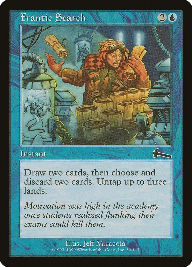 MTG Frantic Search  - Urza's Legacy #032 - Image 1 of 1
