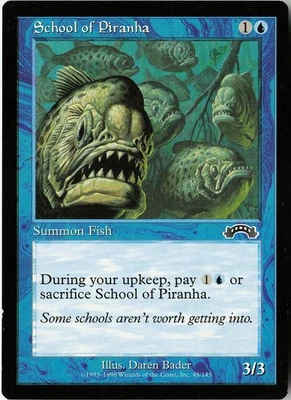 School of Piranha Exodus LP MTG - Image 1 of 2