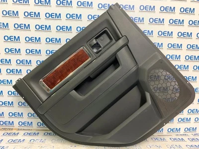 09 10 11 12 DODGE RAM LARAMIE CREWCAB driver/left side REAR door panel trim OEM - Image 1 of 4