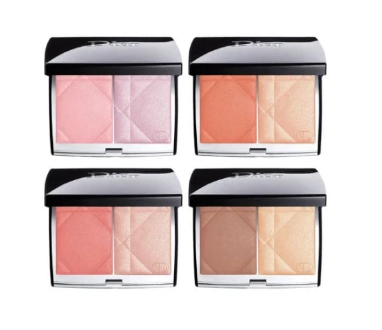 Многофункциональная палитра для лица DIOR Rouge Blush Colour & Glow цвет и хайлайтер Duo - Изображение 1 из 4