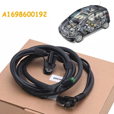 A1698600192 Für Mercedes W169 W245 Scheibenwaschdüse mit Schlauch beheizt, vorn - Bild 1 von 4