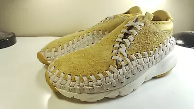 DS NIKE 2016 AIR FOOTSCAPE WOVEN 913929 700 GOLD 9 PRESTO DUNK 180 MAX 1 FORCE - Image 1 of 4