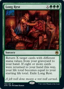 x1 Long Rest R MTG Adventures in the Forgotten Realms M/NM, English - Picture 1 of 1