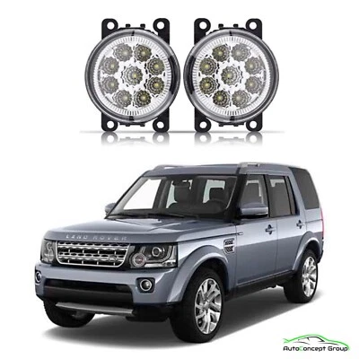 LAND ROVER DISCOVERY 4 FULL LED FOG LIGHTS DRIVING LAMPS 2010-2013  - Image 1 of 4
