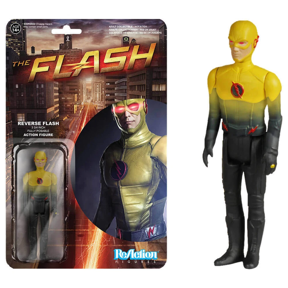 The Flash - Reverse Flash ReAction 3.75" High Quality Display Action Figure - Image 1 of 1