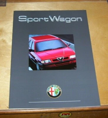 ALFA ROMEO SPORT WAGON 16V FOLLETO DE VENTA Pub Nº GB 9102-922 Foto 1 de 4