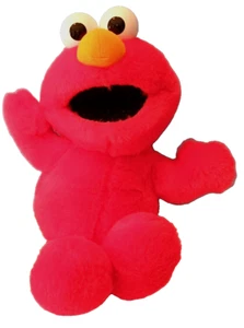 VTG 1995 Tyco Sesame Street 15in Tickle Me Elmo Plush Talking Doll TESTED WORKS - Picture 1 of 5