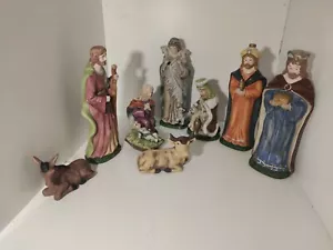Vintage ceramic nativity scene - Picture 1 of 7